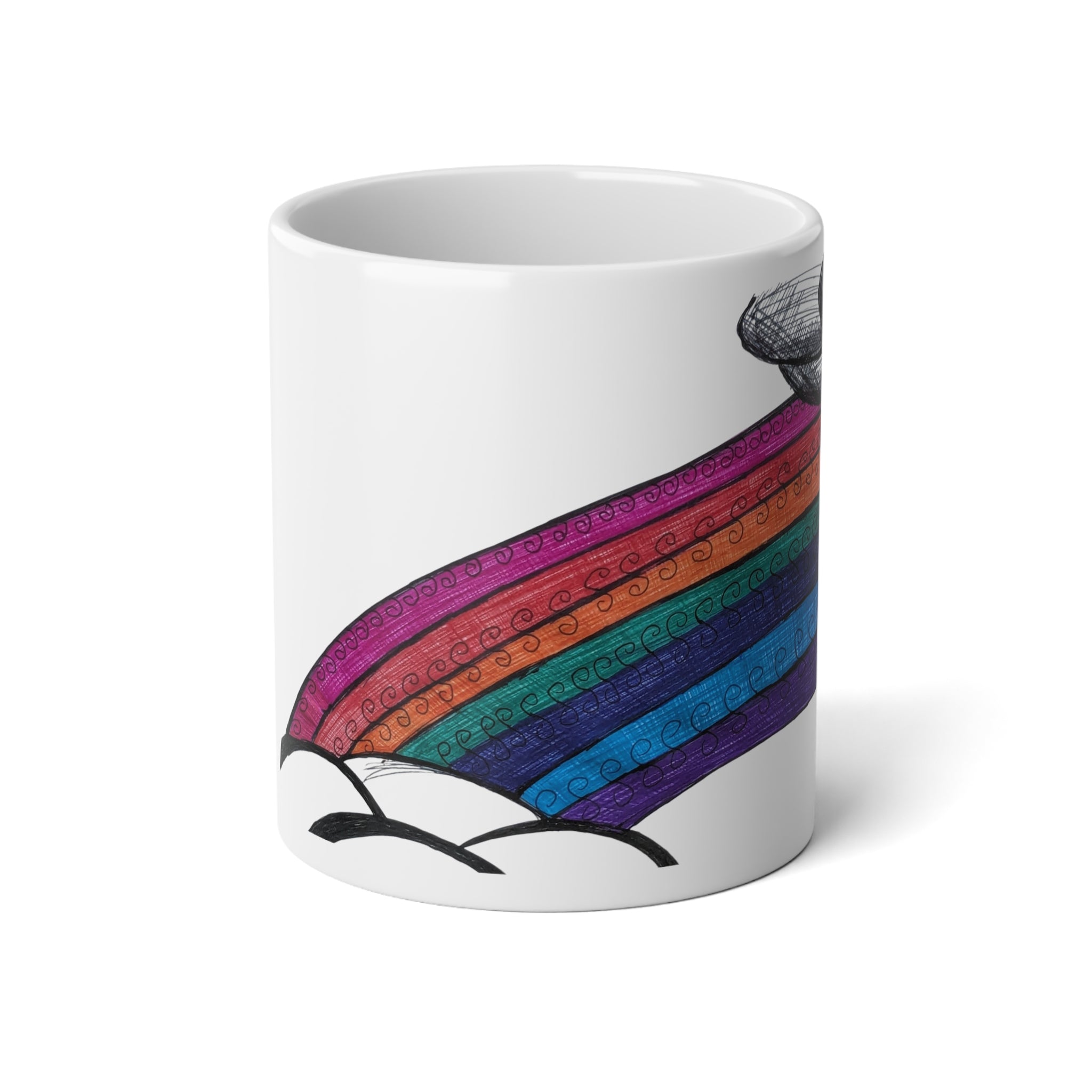 Ink Hope Rainbow Jumbo Studio Mug