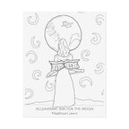 Aim for the Moon #AddYourColors Posters