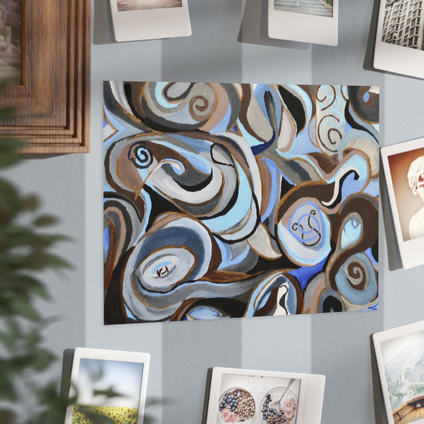 Blue Inspirations Prints