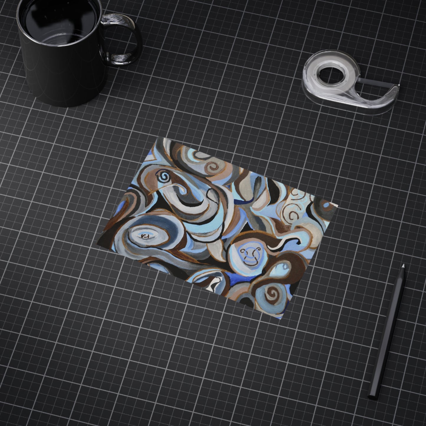 Blue Inspirations Prints