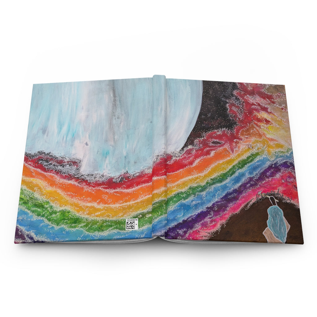 Silent Rainbow Hardcover Journal