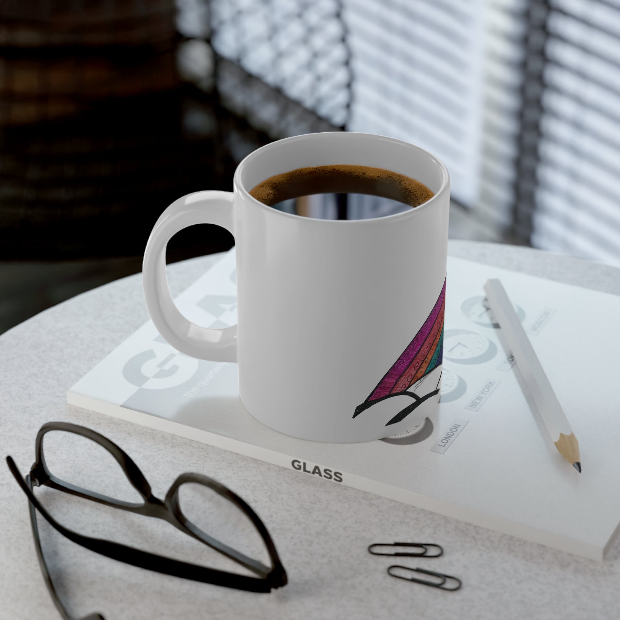 Ink Hope Rainbow Jumbo Studio Mug