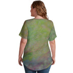 Women’s Printed V-Neck Tee Standing Ovation Series
