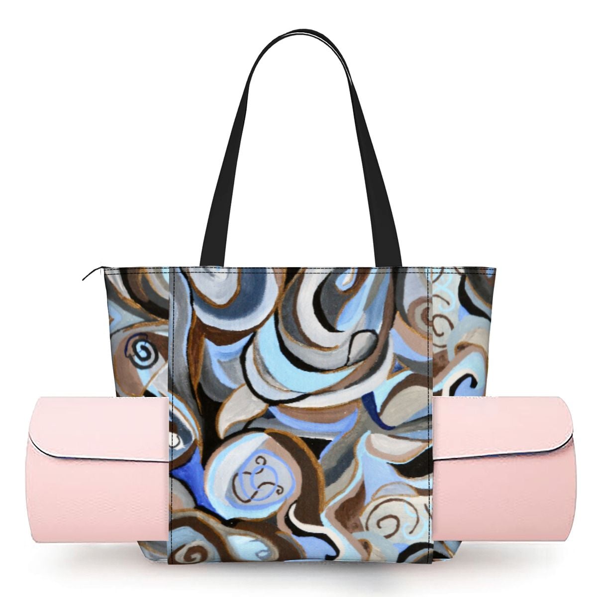 Artful Yoga Tote Bag