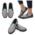 Slip-on Canvas Women's Shoes Intermission Blues Series