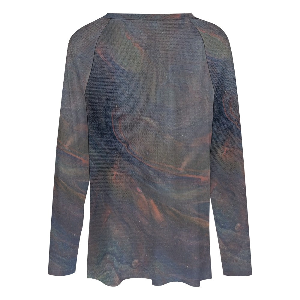 Loose Long Sleeve Tee Intermission Blues Series