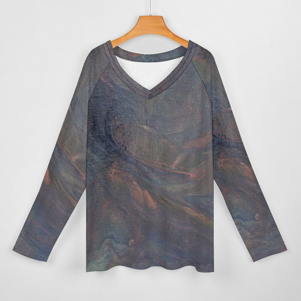 Loose Long Sleeve Tee Intermission Blues Series