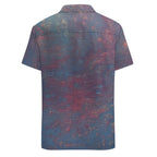 Men’s Short Sleeve Button Down Shirt Intermission Blues