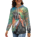 Dropped Sleeve Hoodie Blooming Into Truth