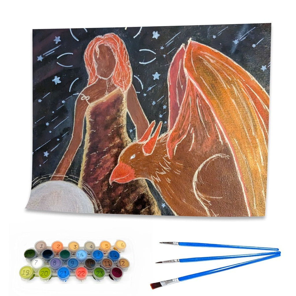 Paint by Numbers Kit Giffin and Goddess