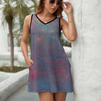 Pocket Tank Top Dress Intermission Blues Series
