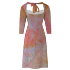 Sweetheart Knot Flare Dress Standing Ovation Series