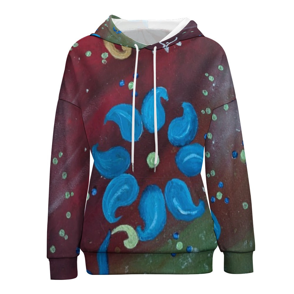 Dropped Sleeve Hoodie Inanna's Journey