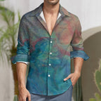 Men’s Velvet Pocket Shirt Intermission Blues