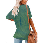 Women’s Printed V-Neck Tee Standing Ovation Series