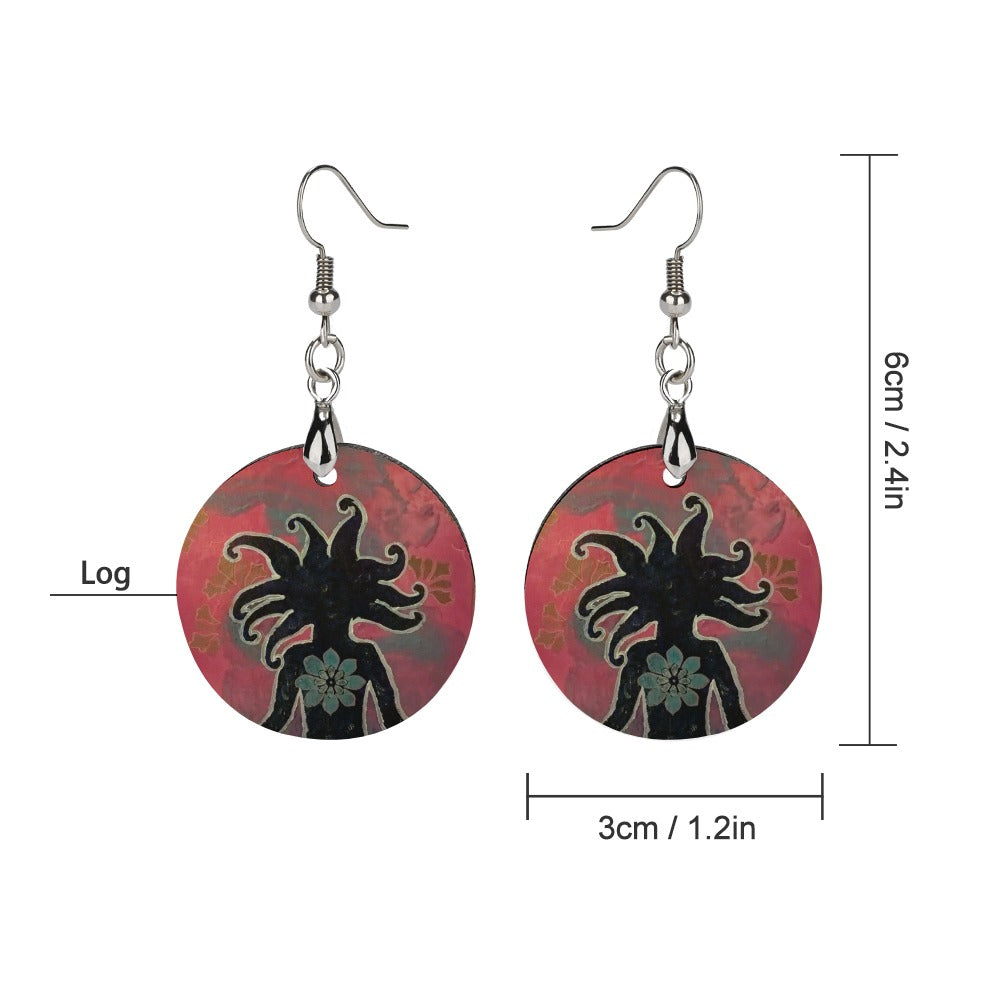 Goddess I Know Round Earring — Special Release- Alignment