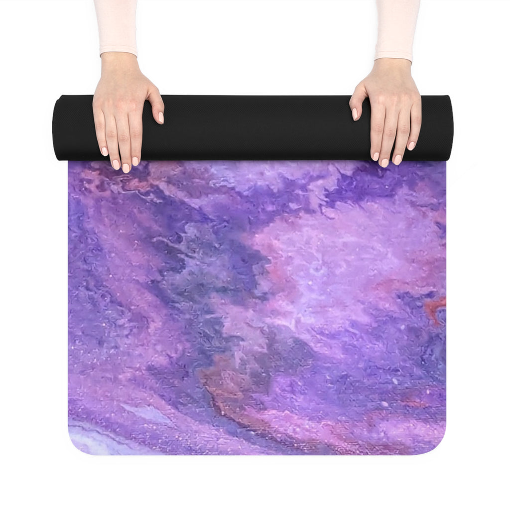 Rubber Yoga Mat- Indigo Valley