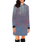 Hoodie Mini Dress Intermission Blues