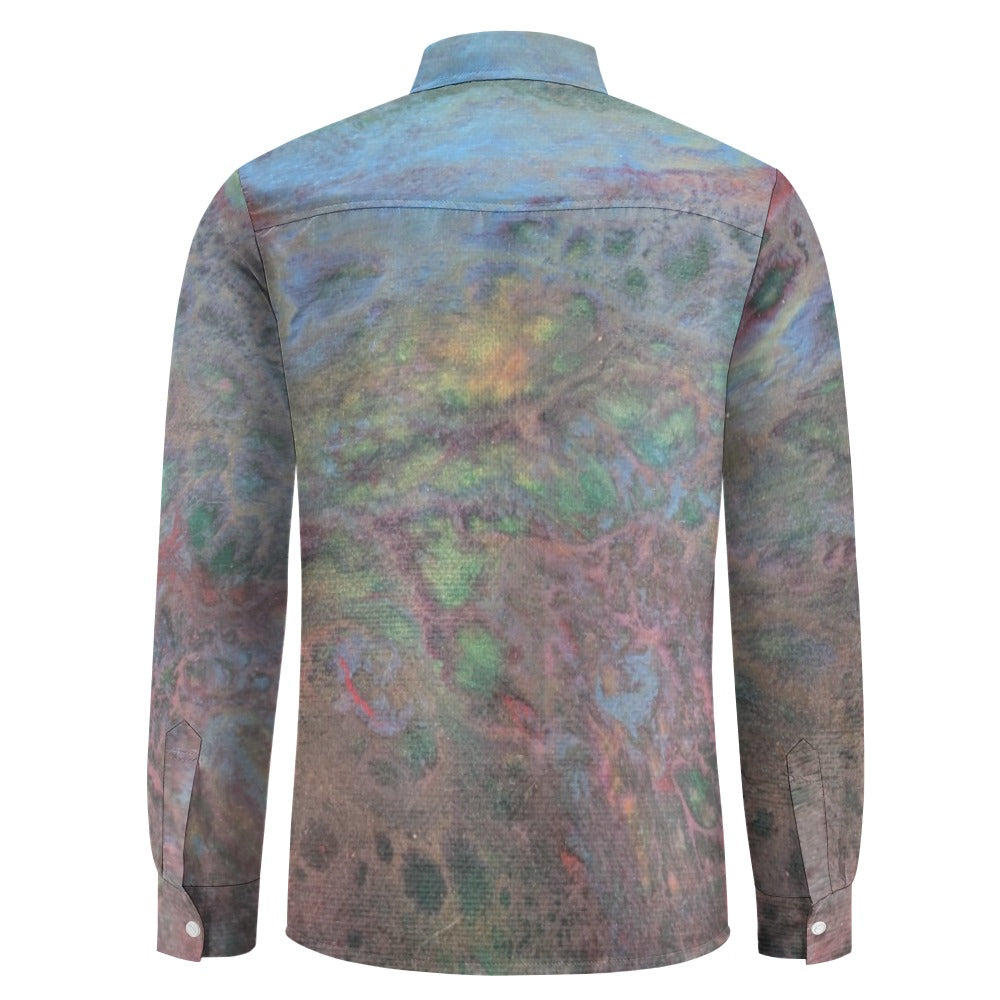 Men’s Velvet Pocket Shirt Intermission Blues