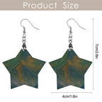 Garden After Rain Star Earrings