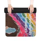 Silent Rainbow Rubber Yoga Mat