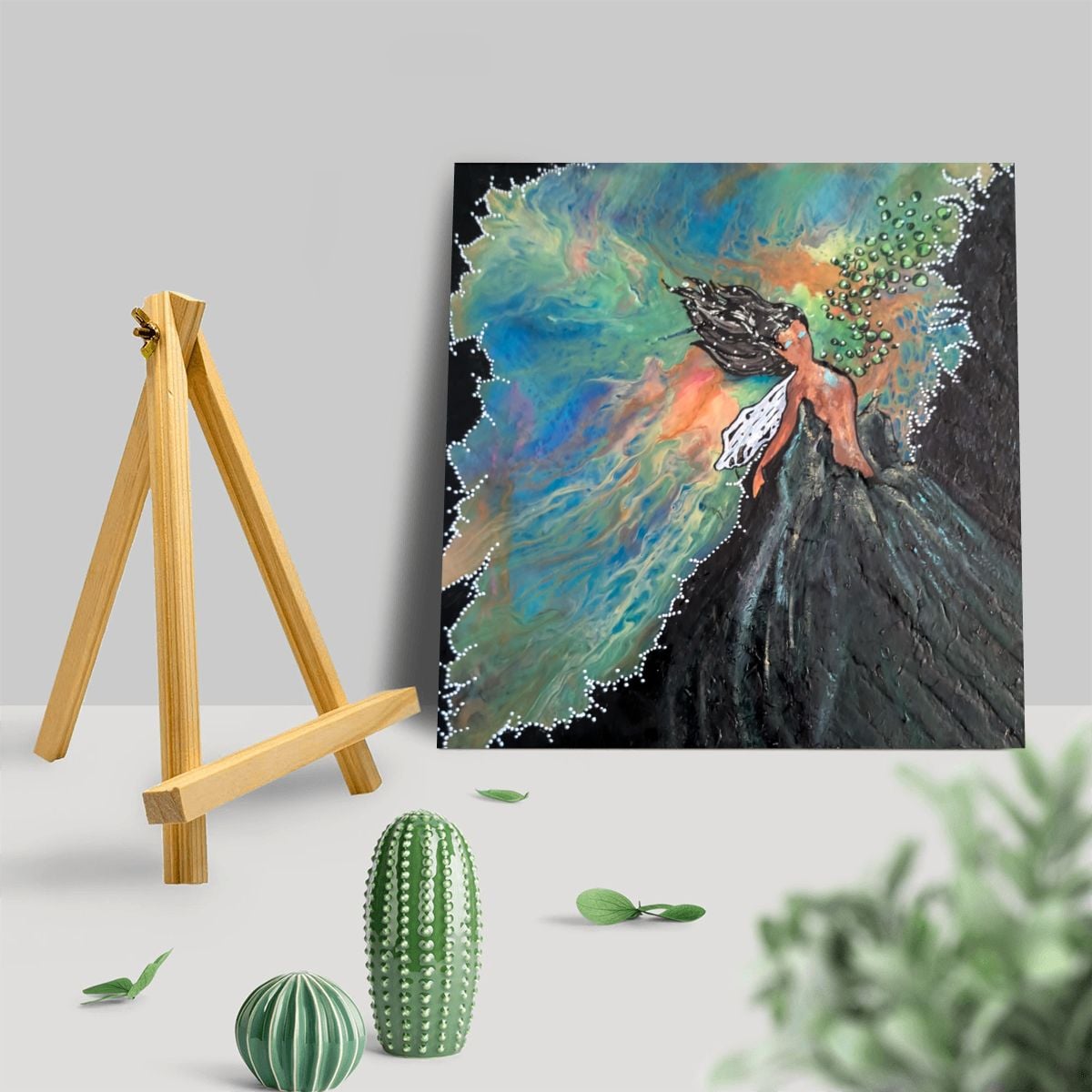 Square Desk Art (Made in USA)