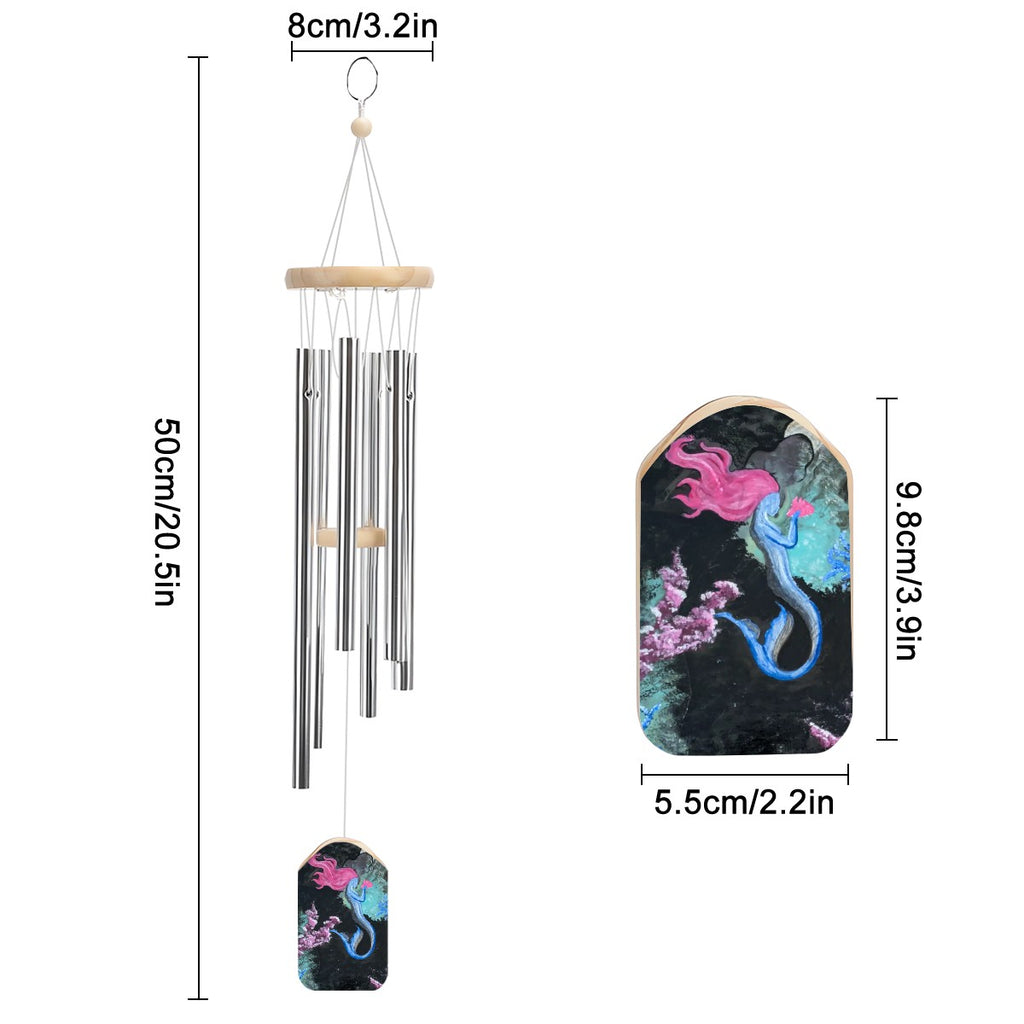 Wooden & Aluminum Wind Chime