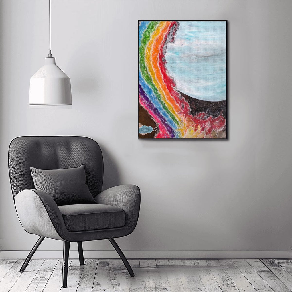 DIY Diamond Painting Silent Rainbow