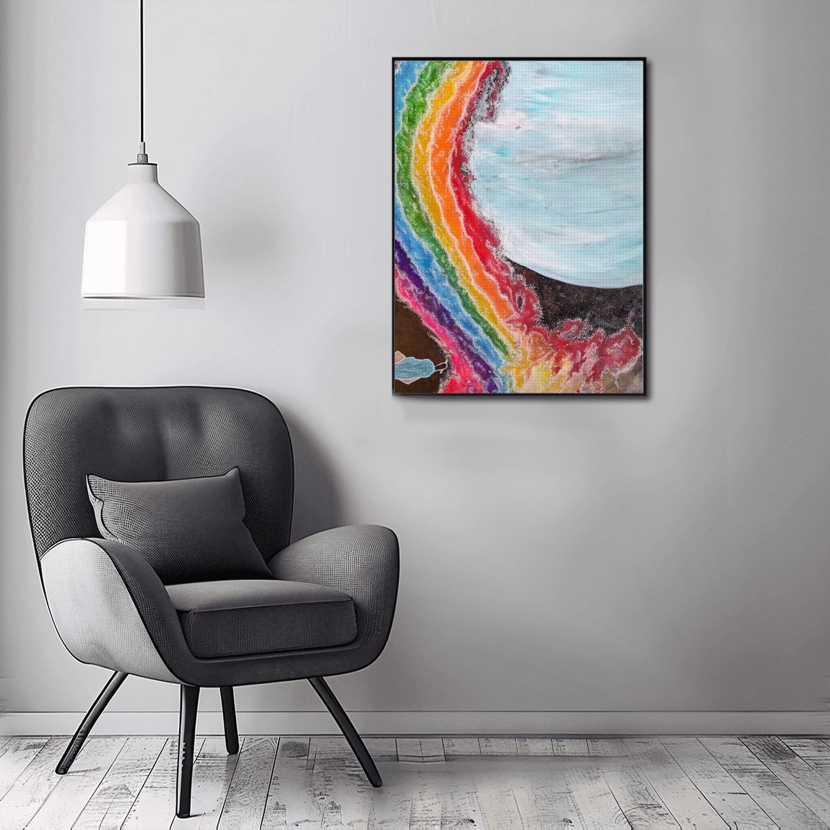 DIY Diamond Painting Silent Rainbow