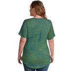 Women’s Printed V-Neck Tee Standing Ovation Series