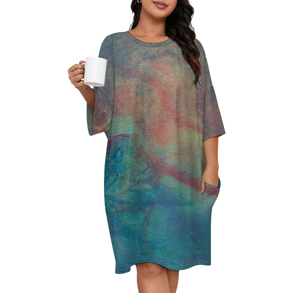 XL Long Pajama Tee Intermission Blues Series