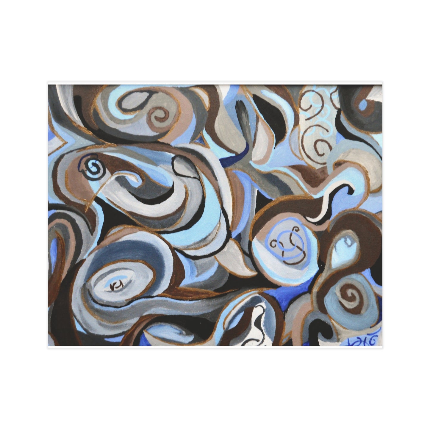 Blue Inspirations Prints