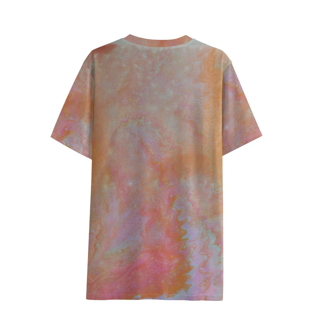 Afterlight Bloom Eco-friendly Unisex V-neck T-Shirt