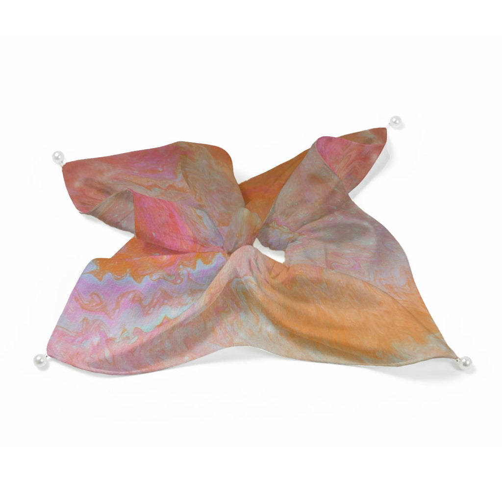Afterlight Bloom Satin Pearl Hair Tie
