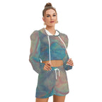 Cathedral Deep Fleece Hoodie + Shorts Set