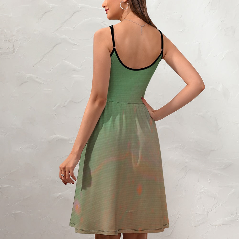 Women's Elegant Suspender Dress Standing Ovation Series