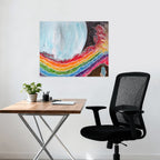 Paint by Numbers Kit Silent Rainbow