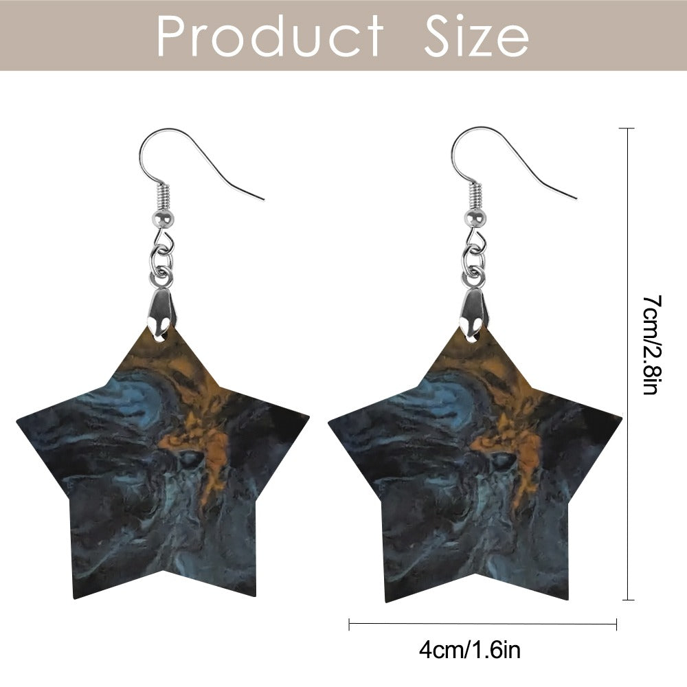 Changing of an Era Star Earrings