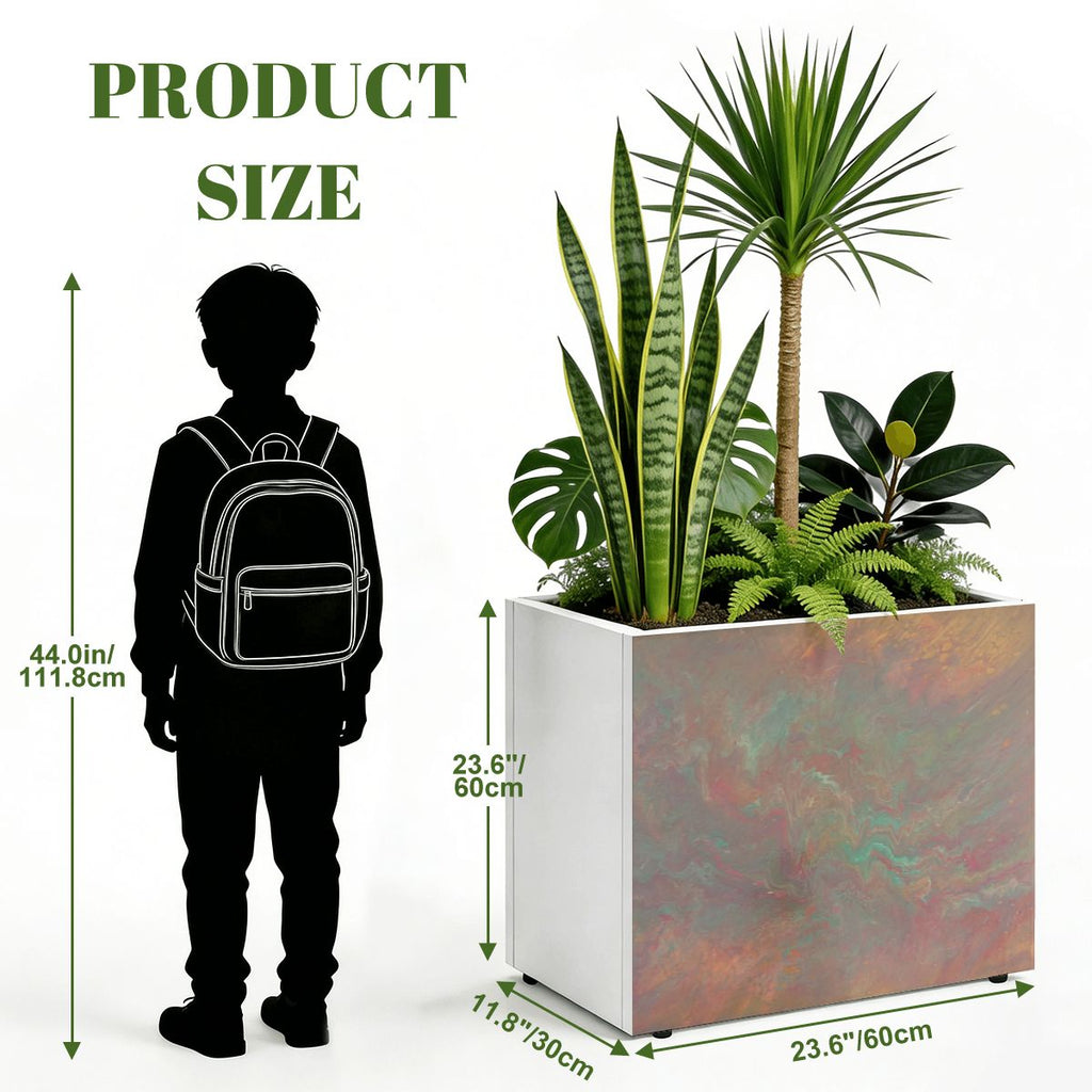 Outdoor Metal Art Planter – Artist Edition Dragons Gate
