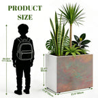Outdoor Metal Art Planter – Artist Edition Dragons Gate