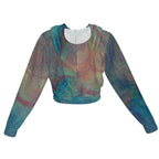 Women’s Cropped Zip Jacket Intermission Blues