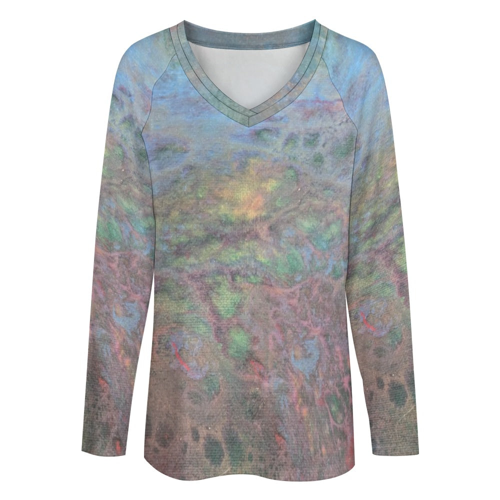 Loose Long Sleeve Tee Intermission Blues Series