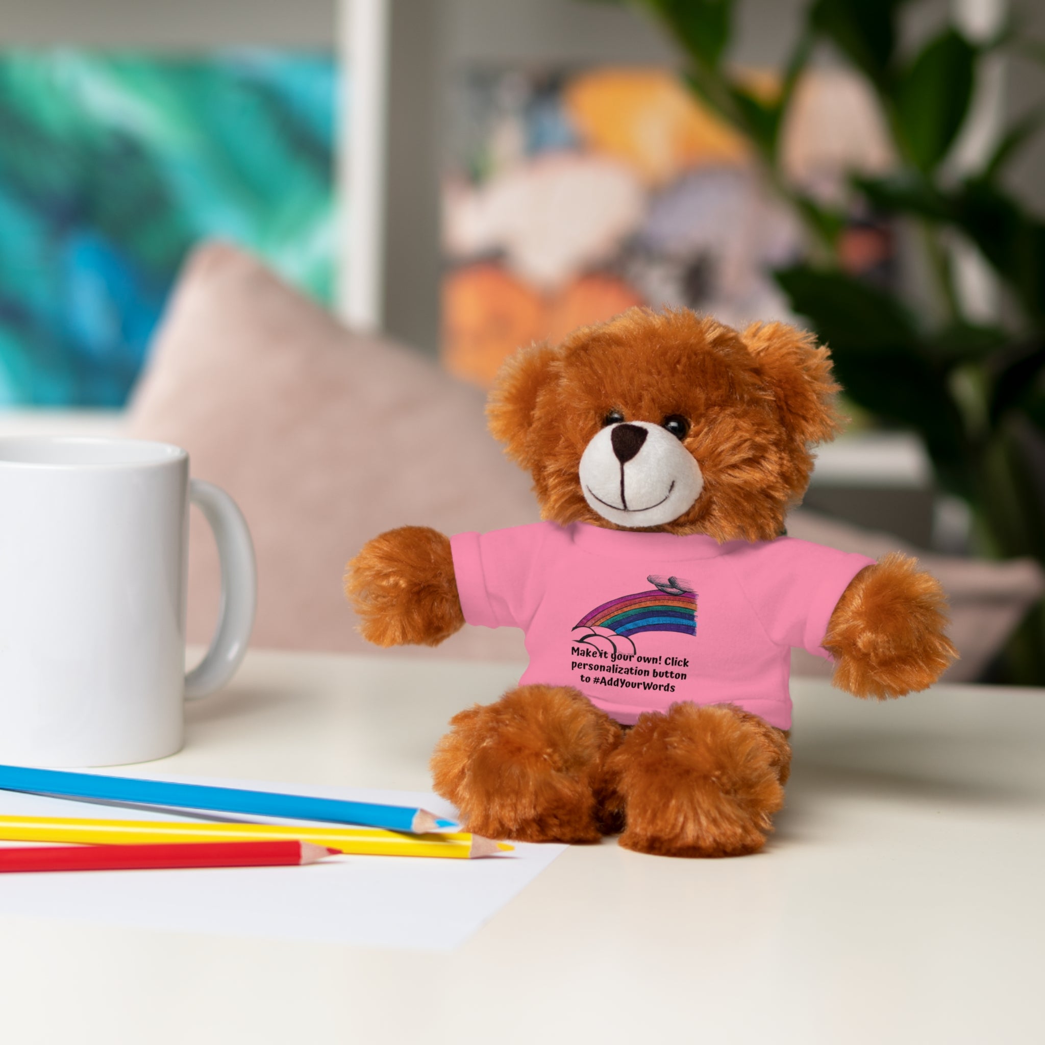Ink Hope Rainbow Café Stuffies