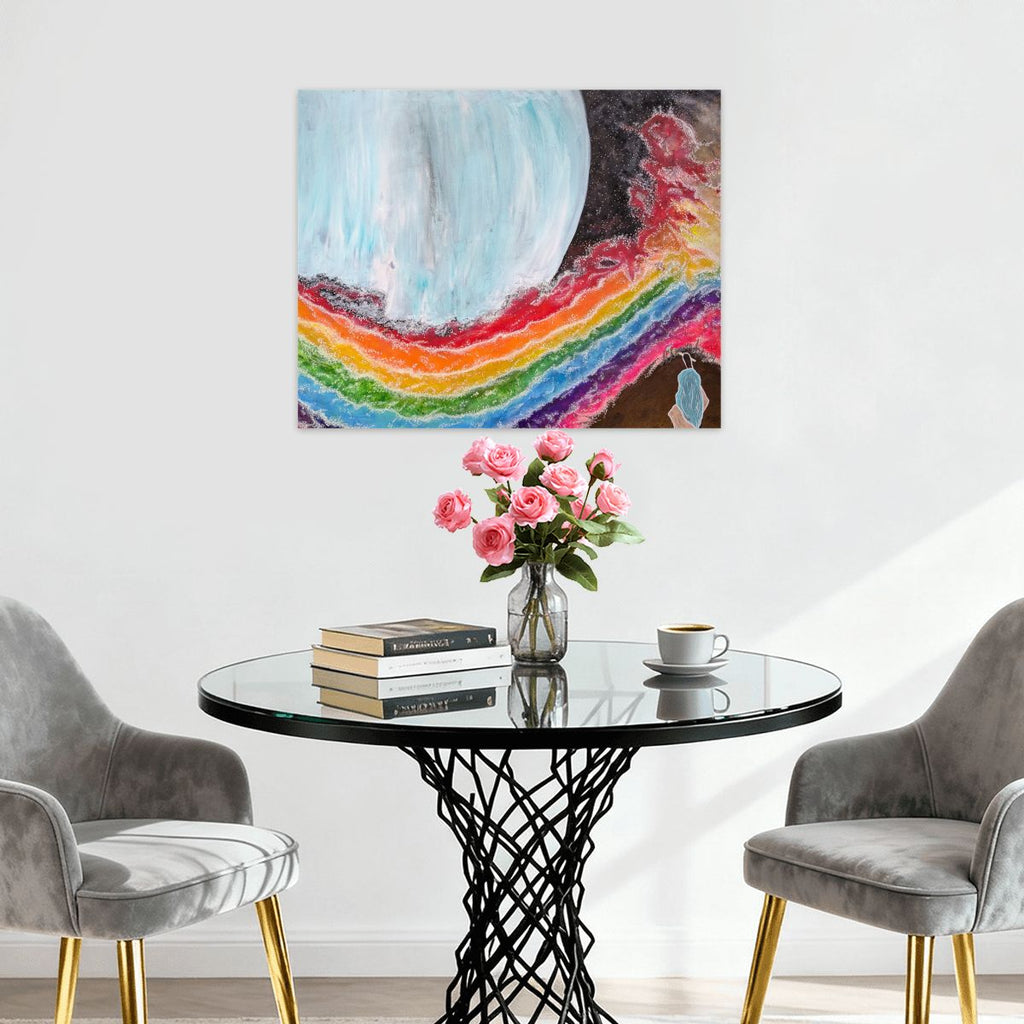 Paint by Numbers Kit Silent Rainbow