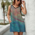 Pocket Tank Top Dress Intermission Blues Series