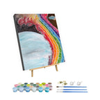 Paint by Numbers Kit Silent Rainbow