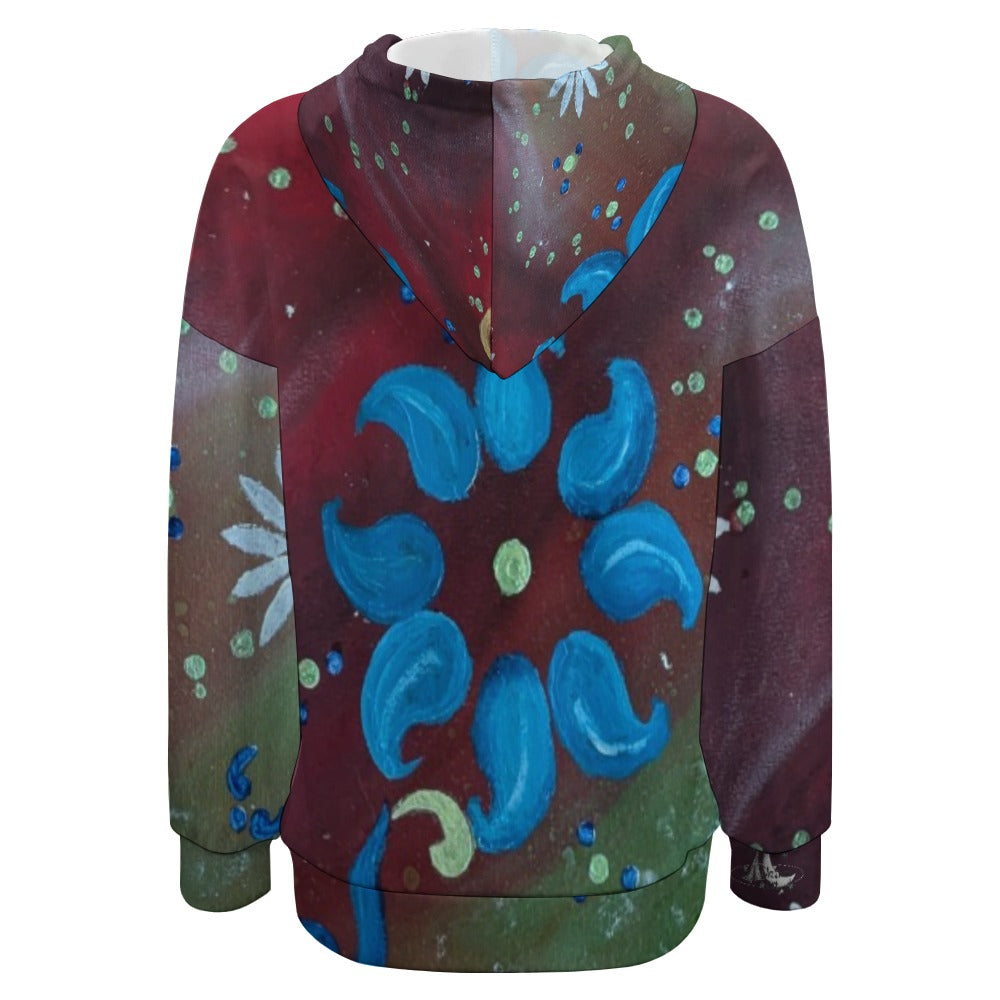 Dropped Sleeve Hoodie Inanna's Journey