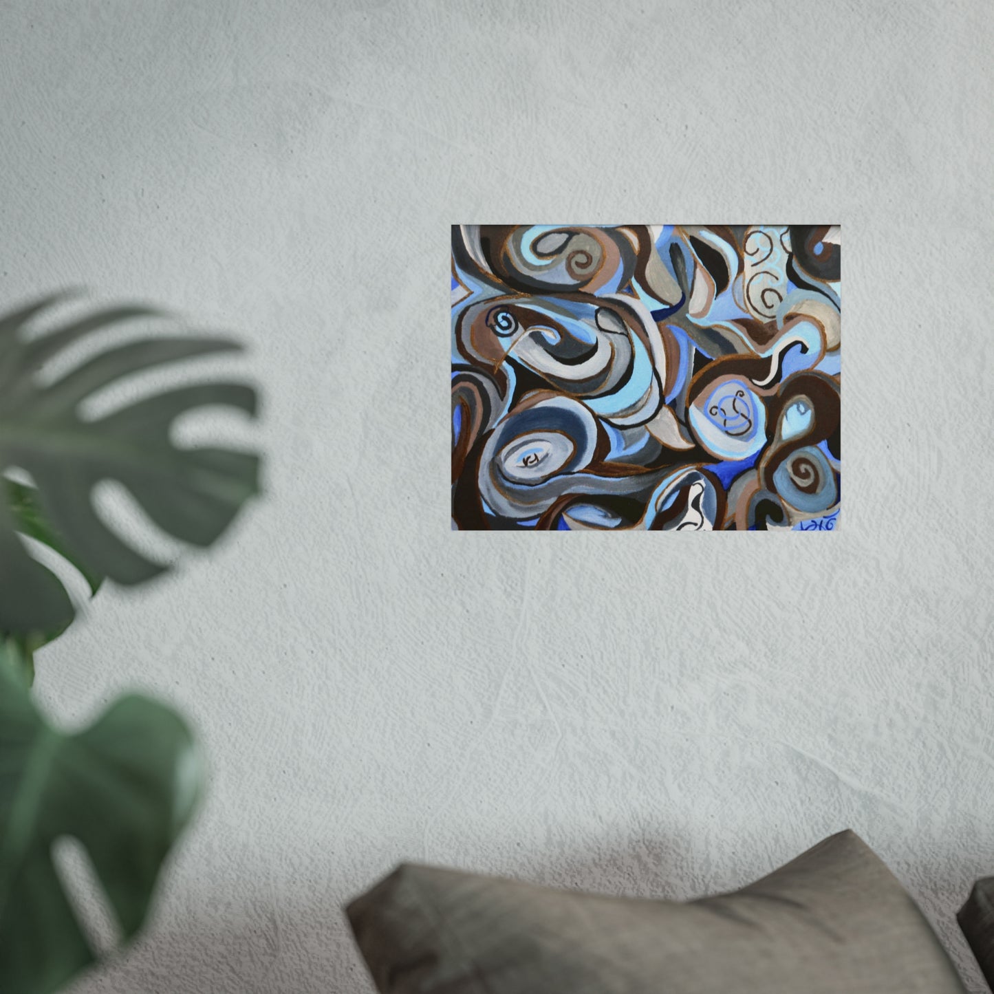 Blue Inspirations Fine Art Posters