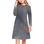 Girls' Long Sleeve Match Me Dress Break Out Edition