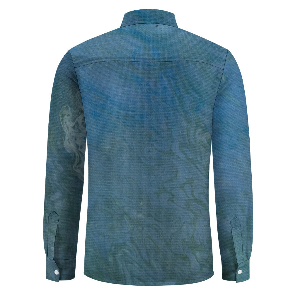 Men’s Velvet Pocket Shirt Intermission Blues